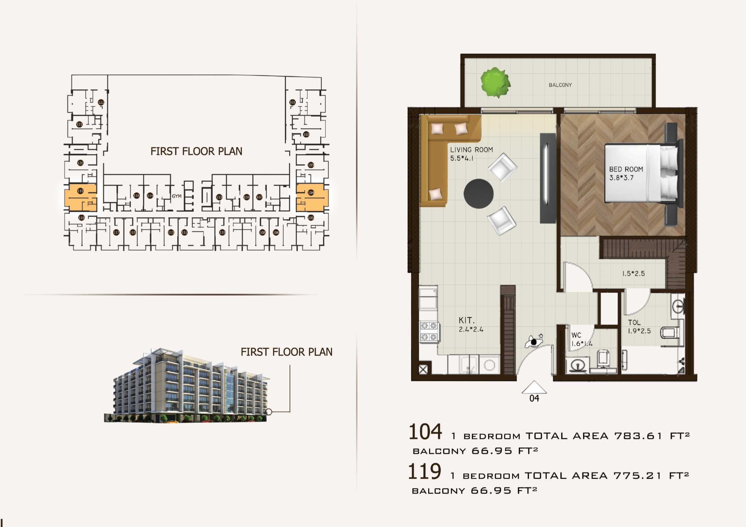 Unit 104,119 -1BHK_copy_74